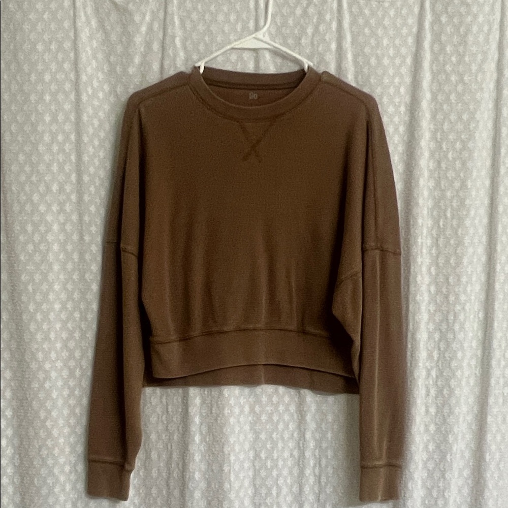SO Tan Knit Top
